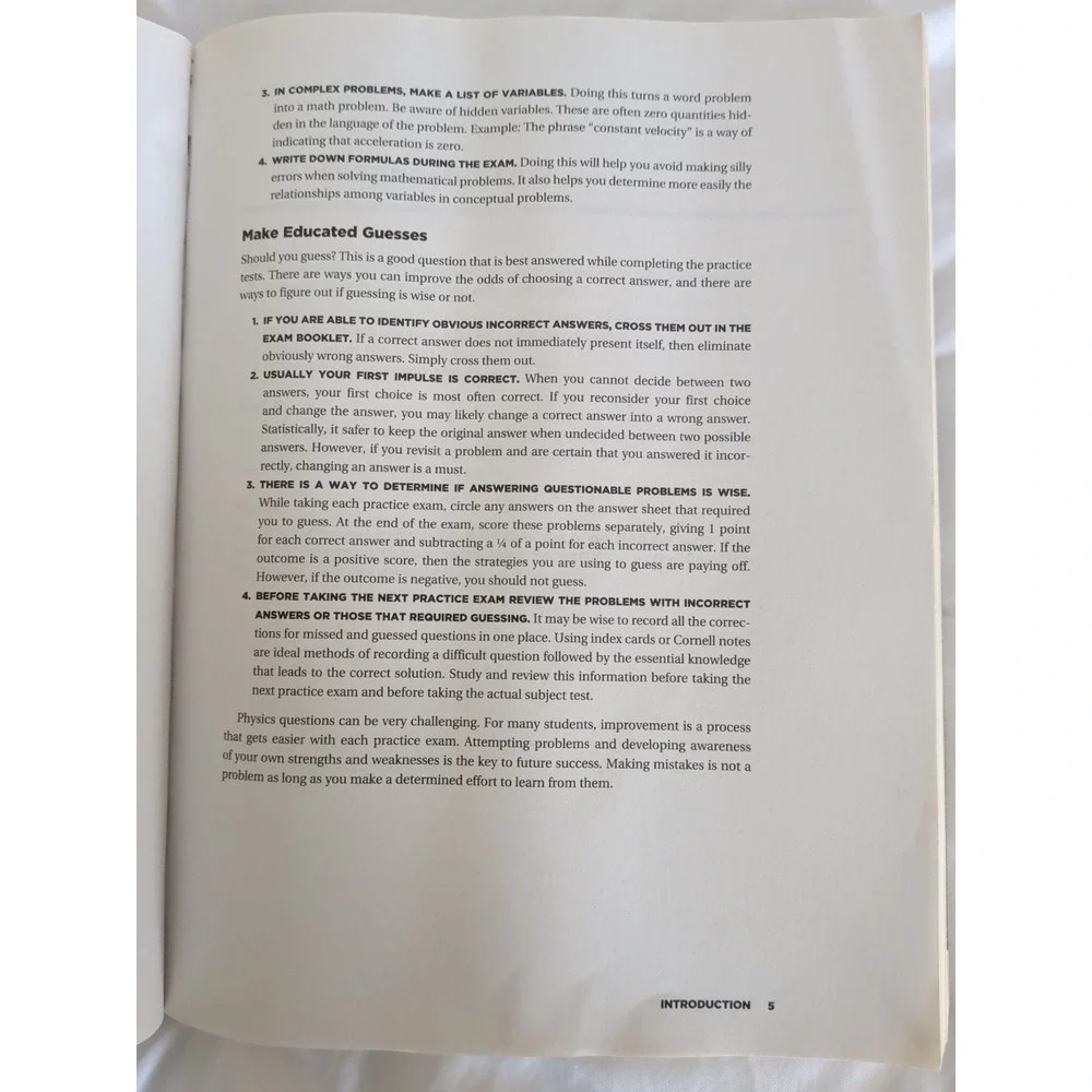 Barron's SAT Subject Test: Physics